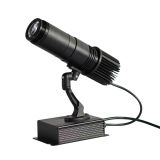 20W Black Desktop or Mountable LED Gobo Projector Advertising Logo Light (with Custom Static Glass Gobos)
