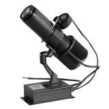 30W Black Desktop or Mountable LED Gobo Projector Advertising Logo Light (with Custom Rotating Glass Gobos)