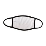 US Stock-7.9" x 5.5" Large Size Black Edge Sublimation Blank Face Mask
