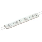 UL Waterproof LED Module (4 LED High Power Chips with Optical Lens, White Light, 4.5W, 12VDC,L165 x W26 x H9mm) Designed for Internal Illumination of Signs