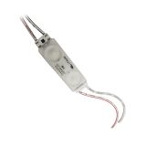 SMD 2835 IP67 Waterproof LED Module ( 2LED, 1W, L52.8x W15.4 x H10.4mm ,White Light,12VDC )