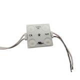 SMD 2835 IP67 Waterproof LED Module ( 4LED, 2W, L47.3x W40.3 x H10.4mm ,White Light,12VDC )
