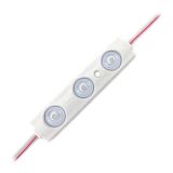 SMD 3030 IP65 Waterproof LED Module (3 LEDs, 1.8W, L86 x W18 x H5.4mm Holistic Lens White Light)
