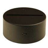 CALCA Lamp Base Touch Switch 3D Night Lamp Acrylic Plate Panel Holder + USB Cable 16 colors Wholesale