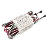 100pcs/pack SMD 5050 Waterproof 2811IC Full color LED Module (3 LEDs, RGB Light, 0.72 W, L70 x W12mm)