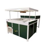 4.3*4.3ft(1.3*1.3M) Acrylic Vacuum Forming Machine with Blow Press Suck Functions