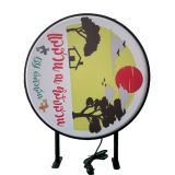 (สีดำ)กล่องไฟ LED อะคริลิค ทรงกลม Round Acrylic Blister LED Light Box