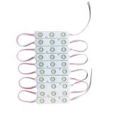 SMD 2835 Waterproof LED PVC Injection Module (3 LEDS, White Light 1.5W, L78 x W15.2x H6.5mm) Suitable for 8-18cm Advertising Sign Word Light Box, Single Side Advertising Light Box
