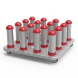Qomolangma Mobile Storage Rack for DTF Film Vinyl Roll - 16 Spokes