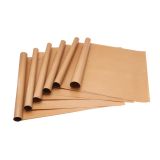 H-E 16" x 20" 5 Mil Heat Press Cover Sheet PTFE Coated Fiberglass Fabric