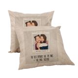 US Stock, CALCA 10 Pack Linen 3D Sublimation Pillow Case Blanks 15.75in x 15.75in Fashional Cushion Cover Throw Pillow Covers with Invisible Zippers for DTF Printing