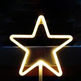 CALCA LED Star Neon Sign, Size - 11X11inches(28x28 cm)