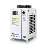 S&A CW-5200TH Industrial Water Chiller for One 8KW Spindle / Welding  Machine / One 130-150W CO2 Glass Laser Tube Cooling, 0.68HP, AC 1P 220V,  60Hz $525.00