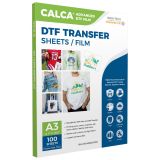 Spain Stock CALCA Pro A3 - 11.7" x 16.5" DTF Transfer Film - Double Sided, Warm Peel- 100 Sheets/pack