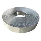 60mm (2.4") x 33.3m (109ft) Roll Silver/Gold Aluminum Return Coil Trim cap (With Folded Edge) for Channel Letter Sign Fabrication Making
