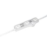 SMD 2835 Waterproof LED Module (3 LED Chips with Aluminum PCB Injection, White Light, 1.1W, L72 x W20 x H10.2mm), DC12V