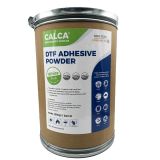 UK Stock, CALCA MF1 Direct to Film TPU DTF Powder, Digital Transfer Hot Melt Adhesive Powder (44lbs , 20kg/Barrel, Fine, White)