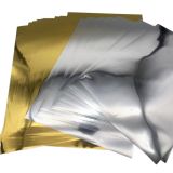 CALCA A3 - 11.7in x 16.5in DTF Gold/Silver Foil Film Roll,Cold Peel
