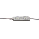 SMD 2835 Waterproof LED Module (2 LEDs Chips with Aluminum PCB Injection, White Light, 0.72W, L47 x W15 x H7.6mm), DC12V