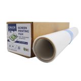 US Stock Sample CALCA Waterproof Inkjet Milky Transparency Film for Silk Screen 17" x 16.7 FT