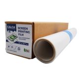 US Stock Sample CALCA Waterproof Inkjet Milky Transparency Film for Silk Screen 24" x 16.7 FT