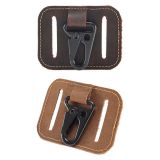 10 PCS Leather KeyChain Clip Handmade Key Holder Belt Key Hook, Belt Accessories Key Ring Gift