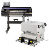 US Stock-Prime 24inch (600mm) DTF Printer with CALCA Vertical Model Compact DTF Powder Shaker and Dryer