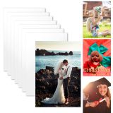 US Stock, CALCA 8"*12" 20pcs Sublimation Blanks Aluminum Sheet Metal Board Gloss White 0.22mm Thickness
