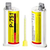 US Stock 6pcs/pack P-751 Filler for Metals, Plastics, Stainless Steel,Cement, Ceramics,Wide Range of Materials at Once Adhesives 10:1 AB glue