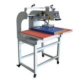 US Stock, Qomolangma 16in x 24in Semi-Automatic Pneumatic Double Station Heat Press with Laser Positioning System