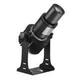 40W Outdoor Black Desktop or Mountable LED Gobo Projector Advertising Logo Light (with Custom Static Glass Gobos)