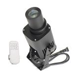 60W Outdoor Black Remote control LED Rotating Gobo Projector Advertising Logo Light