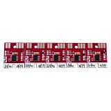 Generic Permanent Chip for Mimaki LH100-0659 UV Cartridge 5 colors CMYKWh