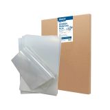 US Stock, CALCA 100 Sheets/pack Premium Waterproof Inkjet Milky Transparency Film 17" x 22" for Screen Printing