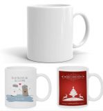 Spain Stock 36 Pack 11OZ Ceramic Sublimation White Mug Blanks Coffee Cup Mug Blank A Grade with White Box