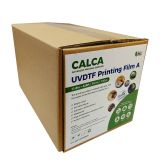 US Stock, CALCA 11.8in x 328ft (30cm x 100m) UV DTF Transfer Film A Roll Crystal Label Sticker Printing Film