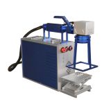 US Stock, 50W JPT Handheld Fiber Laser Marking Machine 150x150mm Portable Metal Engaver