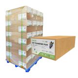 US Stock,120 Roll/1 Pallet CALCA ProS Instant Hot Peel 23.6in x 328ft DTF Transfer Film, Double Sided