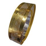 80mm (3.1") x 33.3m (109ft) Roll punched Aluminum Return Coil Trim cap (With Folded Edge) for Channel Letter Sign Fabrication Making
