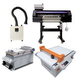 CALCA Prime 24inch DTF Printing System (Dual Epson I3200-A1 Heads, Compact Powder Shaker and Dryer)