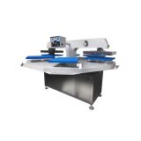 US Stock, MEM 220V 6KW 28A 16in x 20in Automatic Pneumatic 2 Head 6 Station High Speed Carousel Heat Transfer Machine
