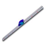 39.4in(100cm) Cutting Ruler KT Sliding Manual Paper Cutter, Photo Paper Cutter, PVC PET Paper Cutter