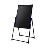 US Stock LED Message Writing Standing Board, 19.7*27.6in(50x70cm) Illuminated Erasable Neon Effect Advertising Board