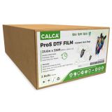 US Stock, 2 Rolls/Pack CALCA ProS Instant Hot Peel 23.6in x 328ft/60cm x 100m DTF Transfer Film,Double Sided