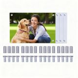 CALCA 24 Pack 11.8"x15.7" Sublimation Blank Glass Photo Frames, Personalizable, Decorative with Hanging Kit for Home Decor