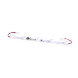 High Power SMD 3535 Side Lighting Light Bar for Lightbox (DC24V,5 LEDs, White Light,12W,L360xW23xH15mm,Aluminum Plate + Optical Lens Side Lighting)