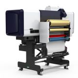 24Inch UVDTF Hot Stamping and Direct to Substrate Roll Printer With 4 Epson11600-U1 Printhead