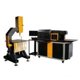 US Stock Multifunction Automatic CNC Metal Channel Letter Notching Flanging Bending Machine + Automatic Pneumatic Riveting Machine