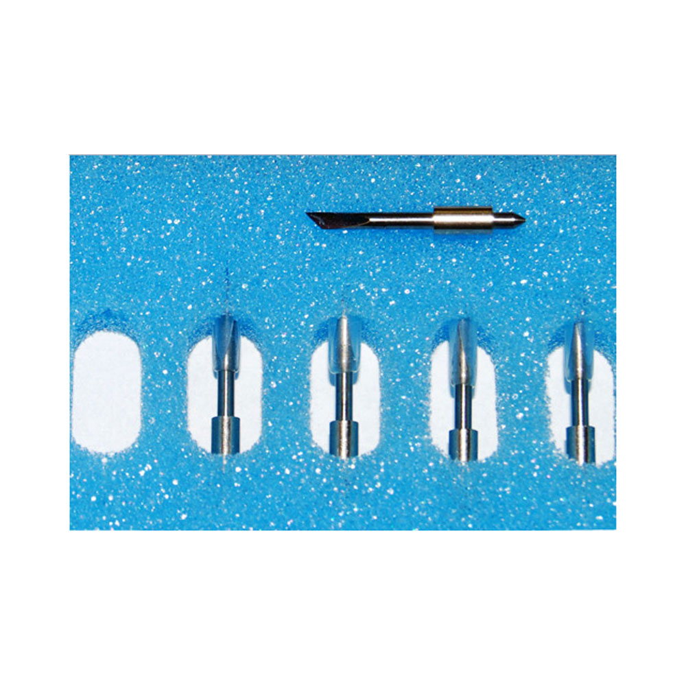 Original 45 Degree Graphtec Vinyl Cutter Blades, 1.5mm CB15UA for Reflective Diamond Grade Vinyl Cutting, 5pcs/pack