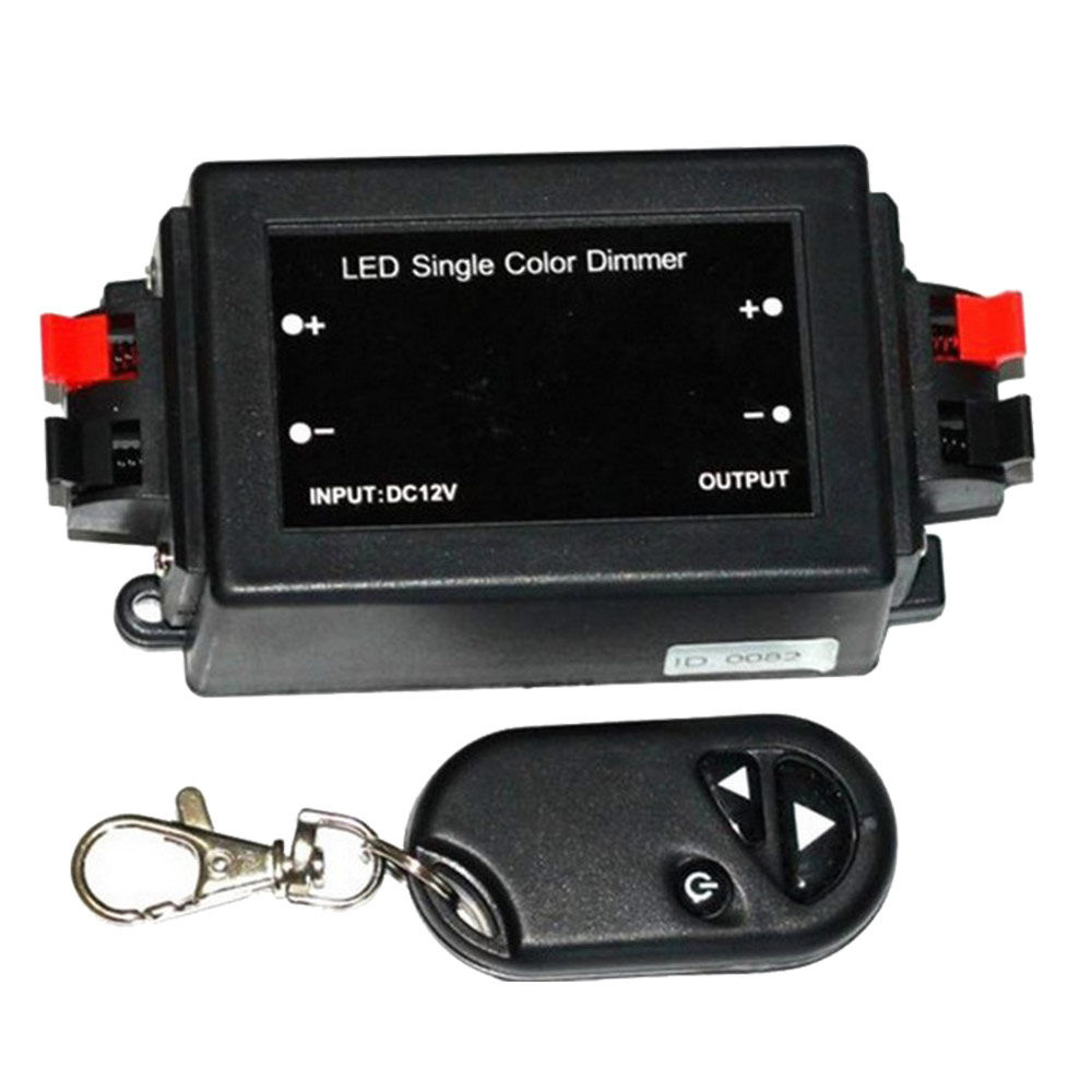 Wireless Remote Controller RF Dimmer for 5050 3528 Single Color LED Strip Lights